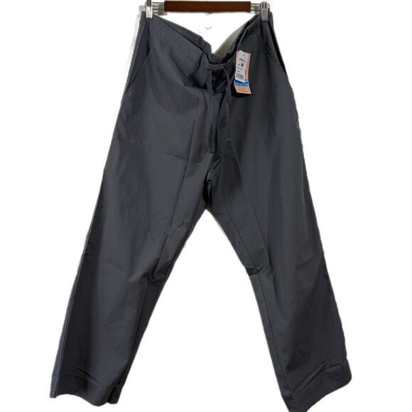 Gray Chinos with Relaxed Fit and Adjustable Waistband - Picture 1 of 5